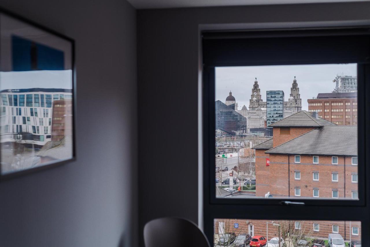 Host Apartments - Contemporary 3 Bed Apt With Balcony - Perfect For Long Stays Liverpool Exterior foto